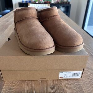 UGG classic ultra mini chestnut